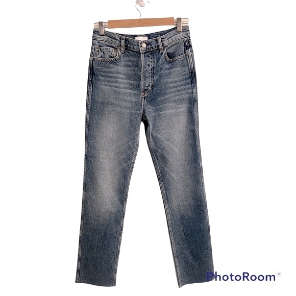 NWT Boyish The Dempsey High Rise Crop Straight Jean in the Colour Mirror Size 25 - Picture 3 of 8